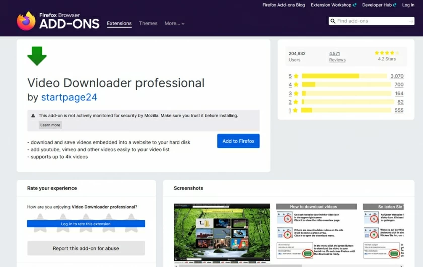 Video Downloader professional