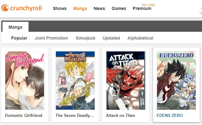 10 Websites to Read Manga Online for Free7
