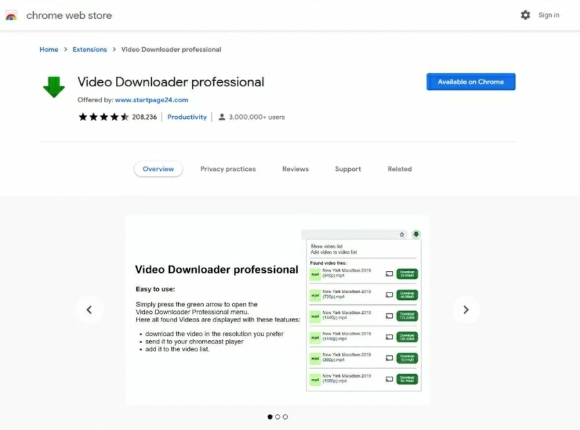 YouTube downloader for chrome 9