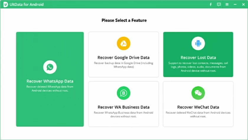 How to use Android data recovery10