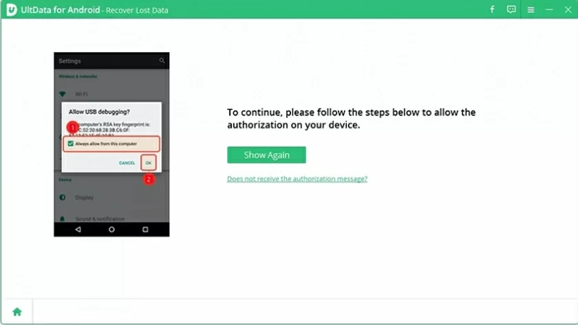 How to use Android data recovery14