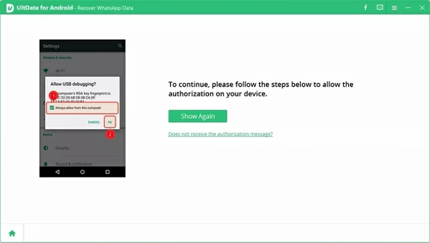 How to use Android data recovery40