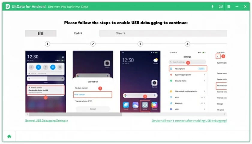 How to use Android data recovery43