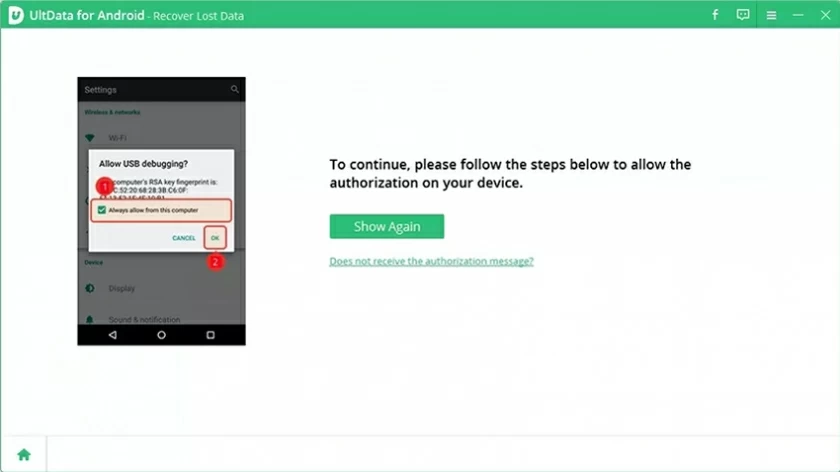 How to use Android data recovery5