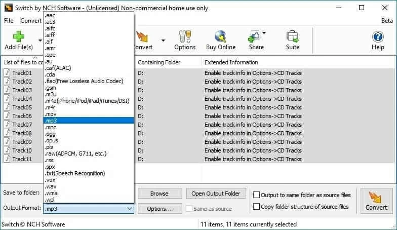 Best 18 Free WAV to MP3 Converters Recommended12
