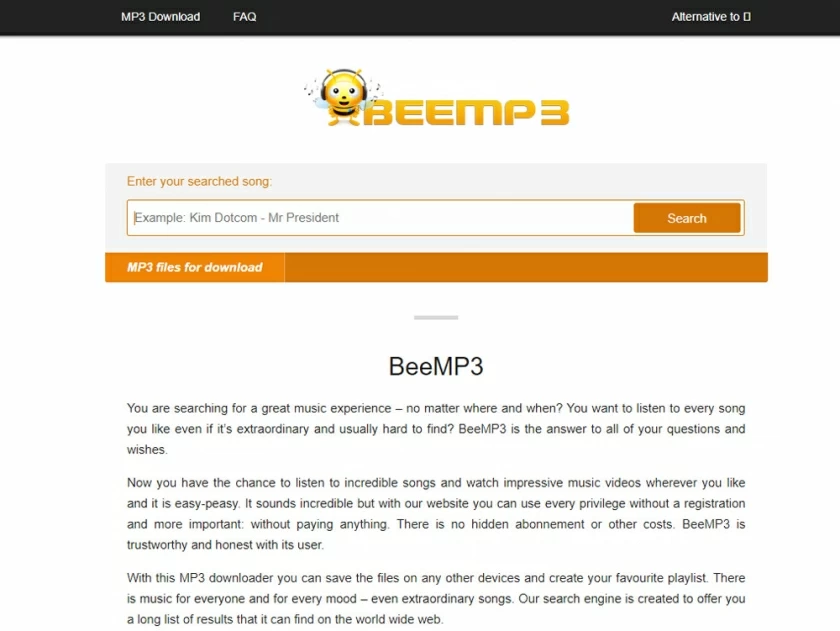 Best 8 Free MP3 song downloader Like MP3Juice downloader5