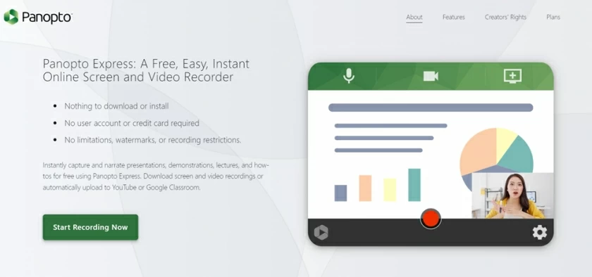 Best free online screen recorder with webcam for Chrome5