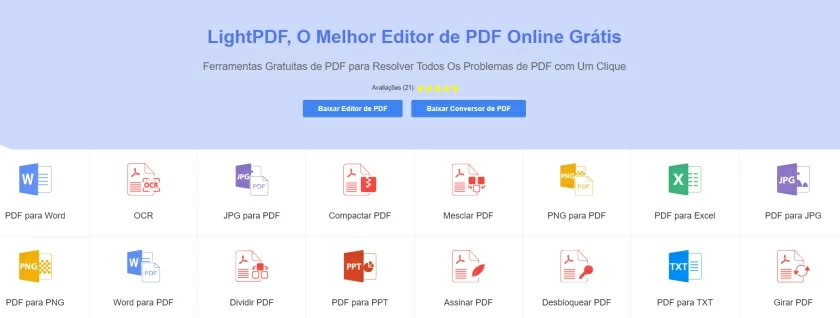 convert pdf to word on windows 10-LightPDF