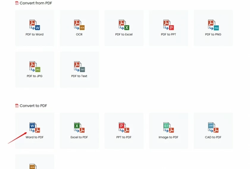 Convert Word to PDF4