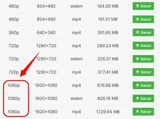 download 1080p video from YouTube free 3