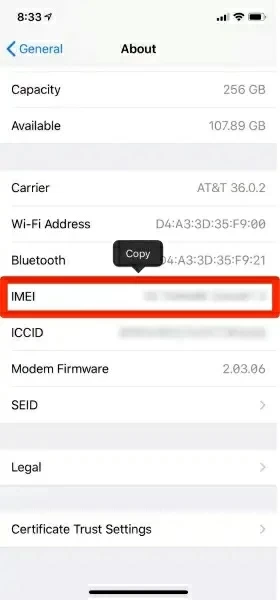Find IMEI number and Unlock Phone Free with IMEI Number4
