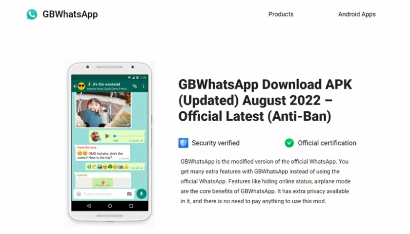GB WhatsApp APK Download for Android [Latest Version]1