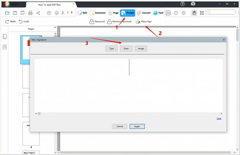 How to add a signature to a PDF document3