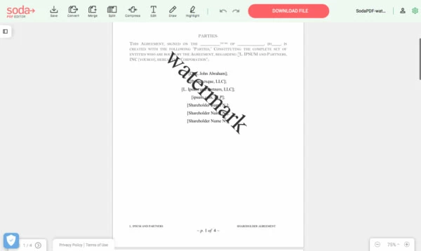How to Add Watermark to PDF5
