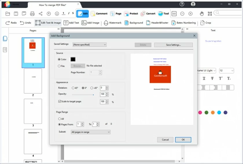 How to Change PDF Color7