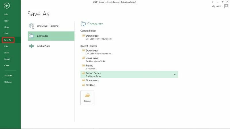 How to Convert Excel to PDF4