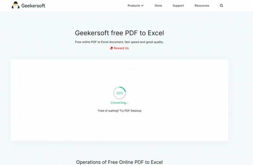 How to convert pdf to excel without software2