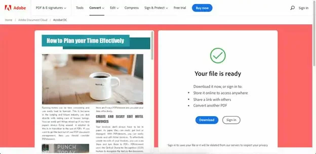 How to Convert PDF to PPT5