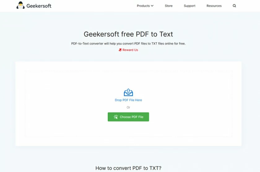 How to convert pdf to text