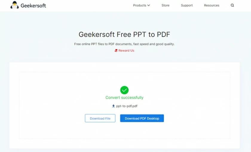 How to Convert PPT to PDF3