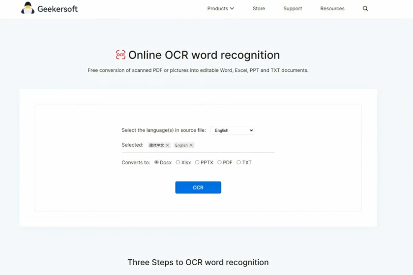 How to Convert Scanned PDF to Word3