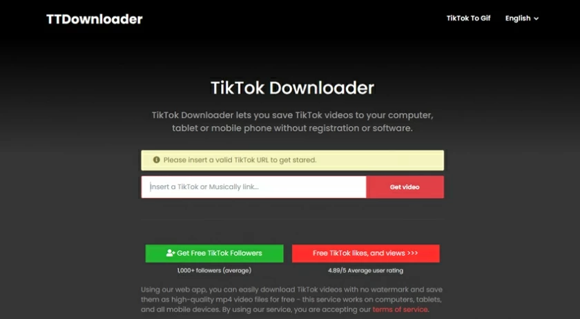 How to Download TikTok Videos without watermark6
