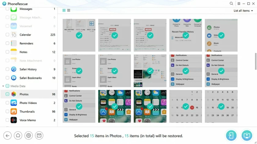 How to recover deleted photos from whatsapp to iPhone4