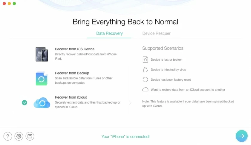 How to recover deleted photos from whatsapp to iPhone5