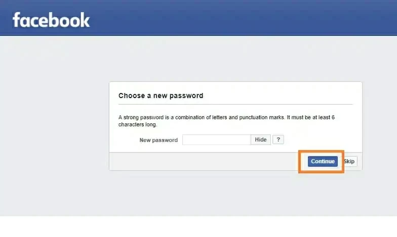 How to Reset Facebook Password without Email and Phone Number3