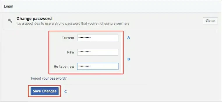 How to Reset Facebook Password without Email and Phone Number7
