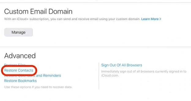 How to Restore Deleted Contacts on iPhone Effectively9