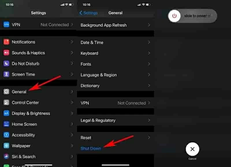 how to turn off iphone 13/12/11/XR 2