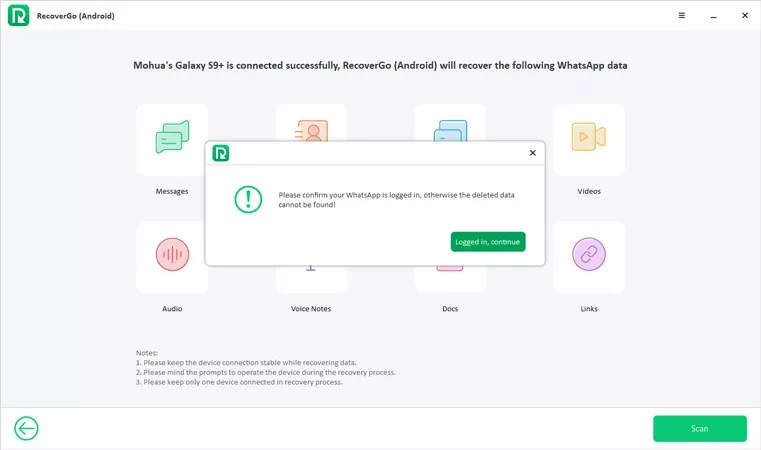 How to Use RecoverGo(Android)13
