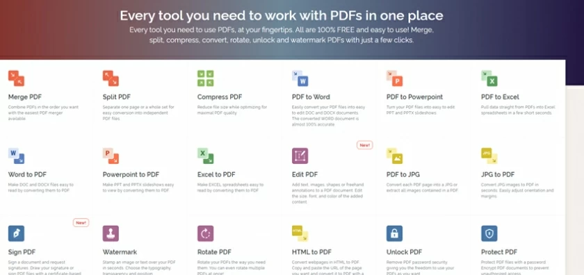 How to Merge PDFs files with iLovePDF2