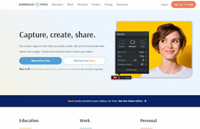 The 5 Most Recommended Free Screen Recording Softwares5