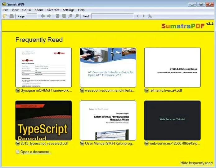The Most Recommended 9 Free PDF Readers8