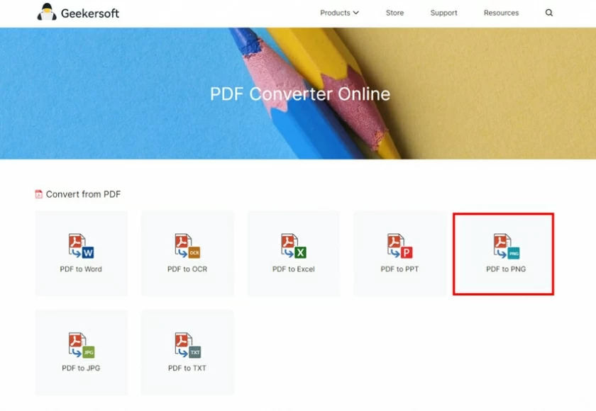 Top 5 PDF to PNG Converter Online Free