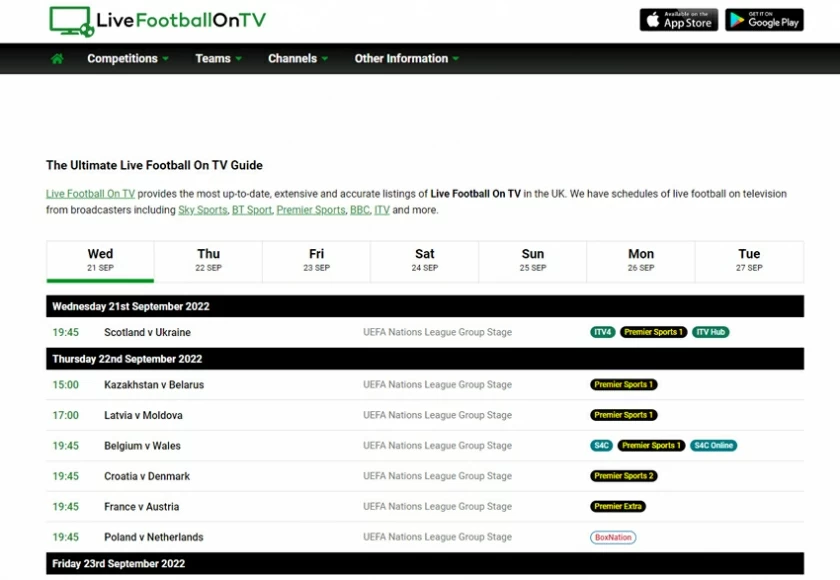 Top 7 Football Streaming Apps for Android & iOS3
