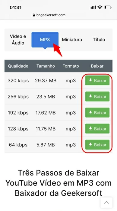 Convert YouTube Video to MP3 with Android 3