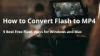 How to Convert Flash to MP4 | 5 Best Free Flash to MP4 Converters for Windows and Mac