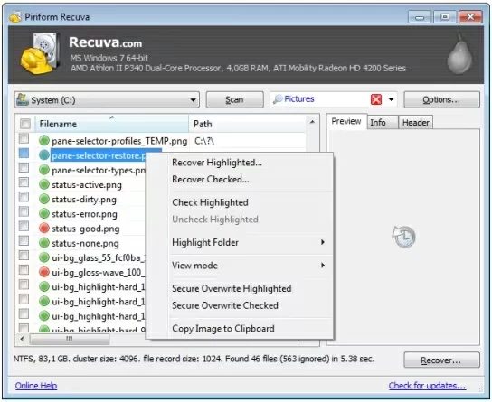  Top 10 Free USB Data Secovery Software7