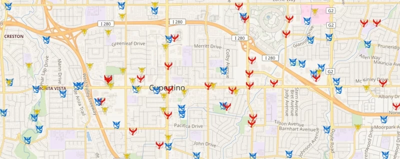 4 Reliable Pokémon GO Gym Maps For You3