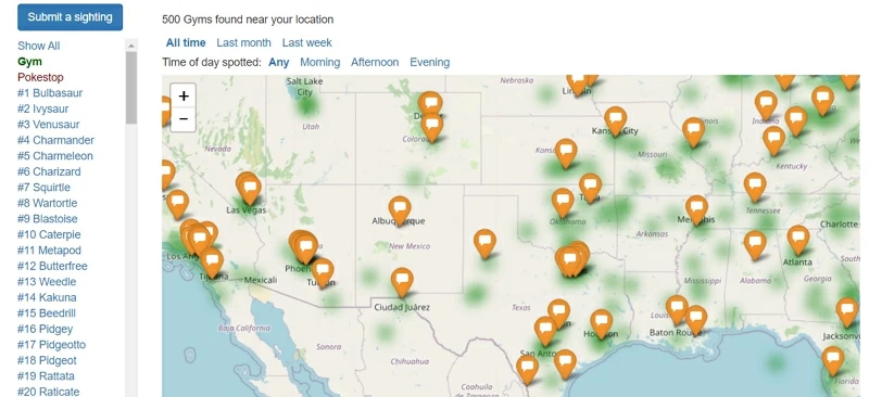 4 Reliable Pokémon GO Gym Maps For You4