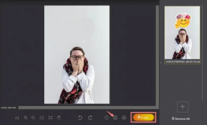 7 Best tools for removing emojis from photos11