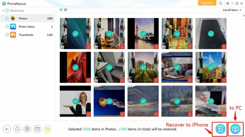 How to Recover Photos from Broken iPhone7