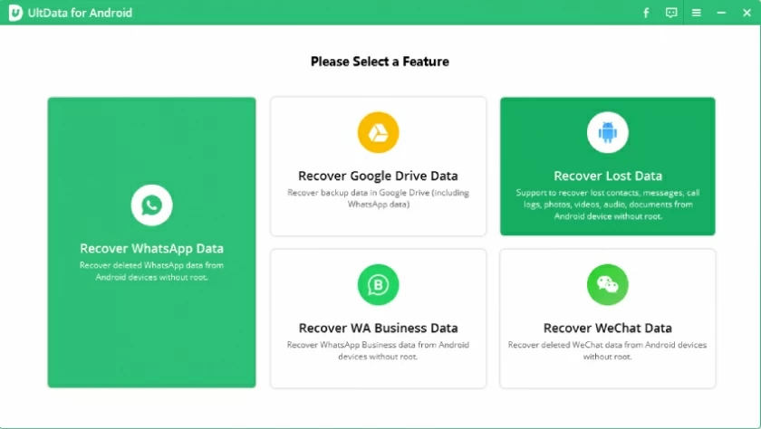 How to use Android data recovery1