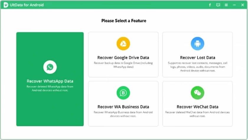How to use Android data recovery30