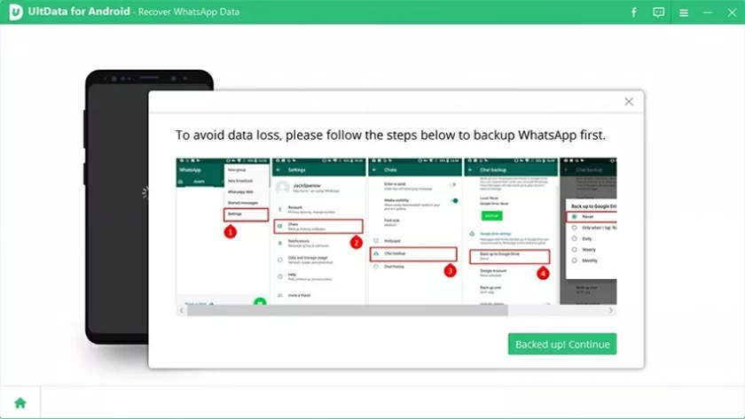How to use Android data recovery33