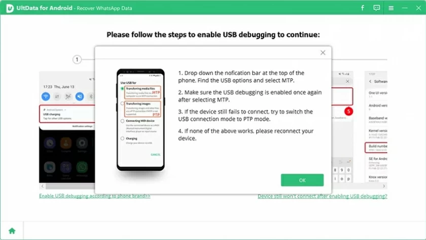 How to use Android data recovery39