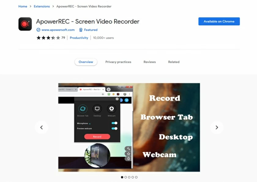 Best Free Chrome Screen Recorder with audio12
